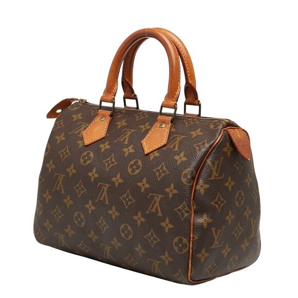 Louis Vuitton Monogram Speedy 25 Boston Bag M41528 - Picture 2 of 13